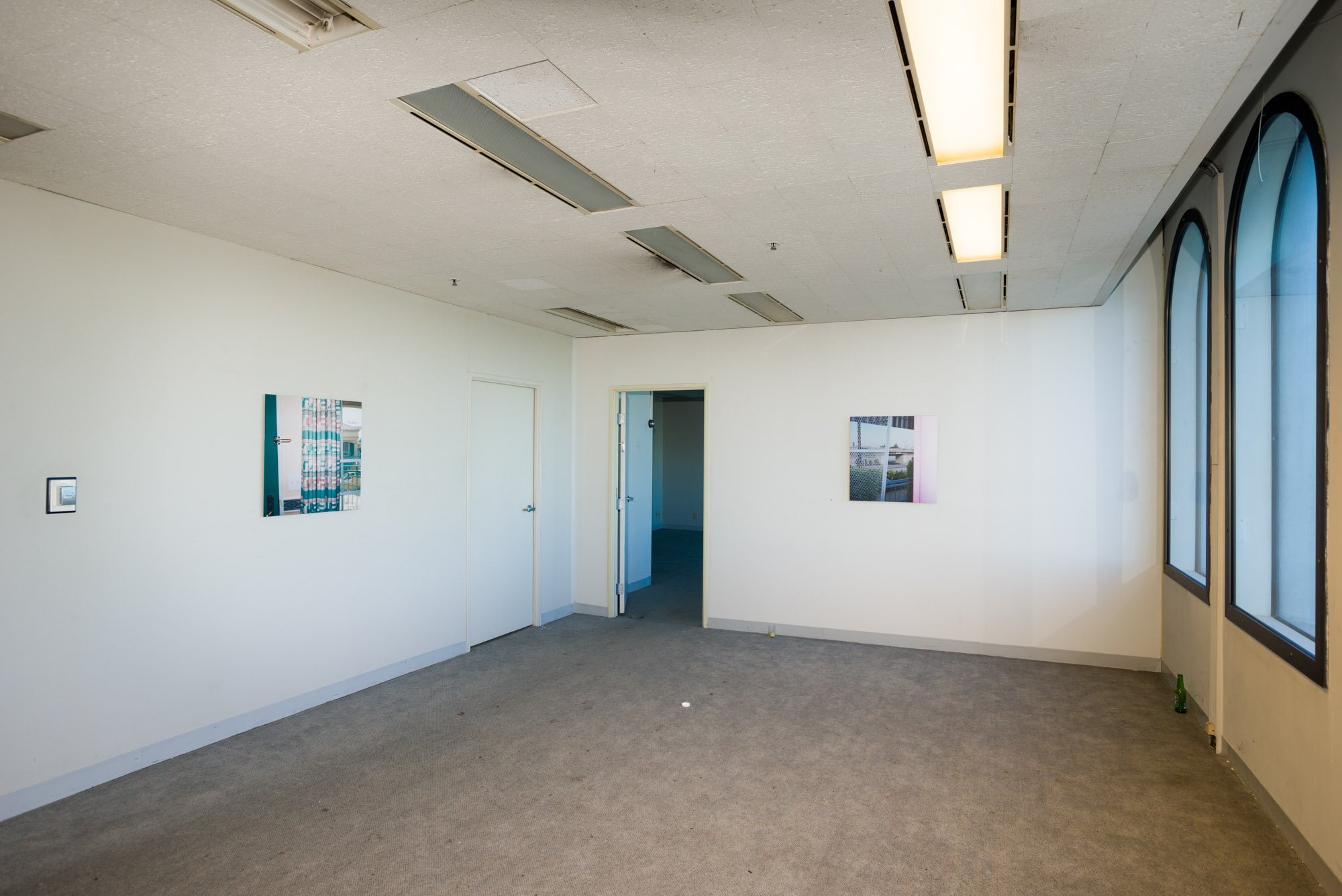 Installation view, 9800, 9800 S. Sepulveda Blvd., Los Angeles, CA, October 2015